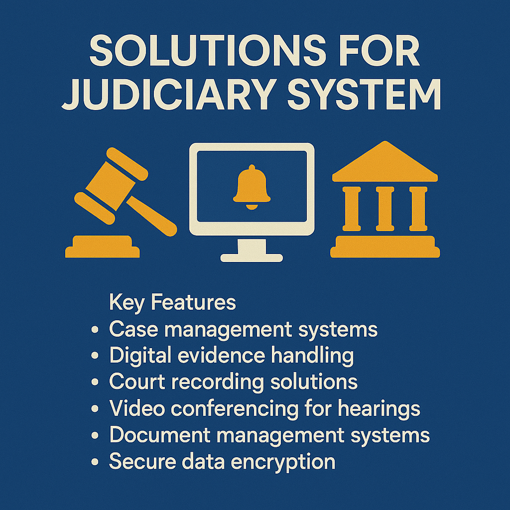 Solutions for Judiciary System (Special Vertical)